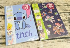 Disney Stitch Mickey Minnie Note Book Schedule Diary Journal Cute Mouse Planner