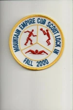 2000 Mountain Empire Cub Scout Fall Lock In patch