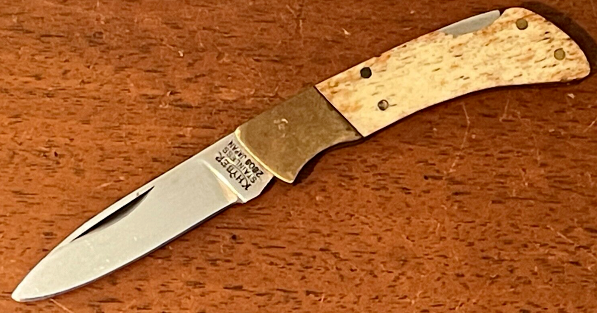 Vintage Khyber 2808 Small Folding Lock Back Pocket Knife Japan | eBay