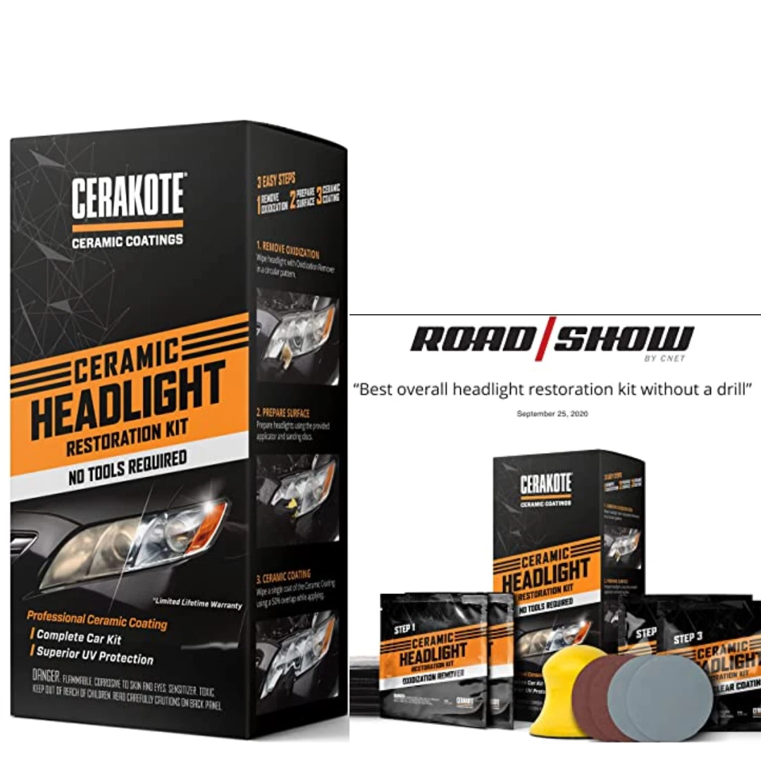 CERAKOTE® Ceramic Headlight Restoration Kit Maximum, 45 OFF