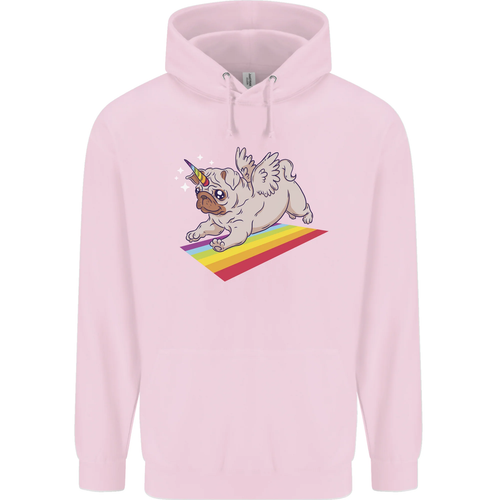 Sudadera con capucha 80 % algodón A Unicorn Pug Dog para hombre - Imagen 28 de 108