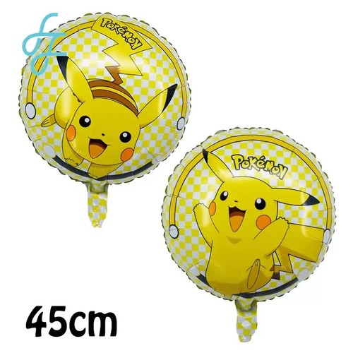 Pokemon Foil Latex Balloons Birthday Party Pikachu Squirtle Ivysaur Charmander - Picture 23 of 23