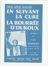 PARTITION EN SUIVANT LA CURE musique de LULU CHARLEU EDITIONS DELSON