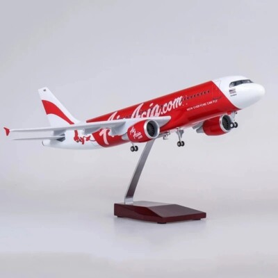Air Asia Airbus A320 NEO 1/80 Scale 47CM Airplane Model High Quality 