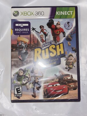 Kinect Rush: A Disney Pixar Adventure (Microsoft Xbox 360, 2012) SEALED