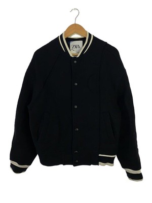 ZARA ZARA ADER ERROR Stadium jacket XS Wool BLK Japan | eBay