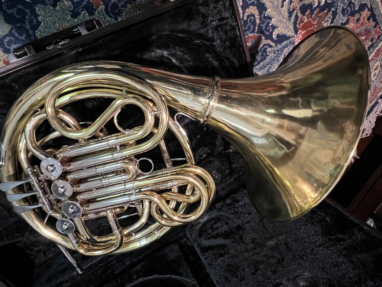 Yamaha YHR668 D. Double French Horn Brass with Detachable Bell. IN