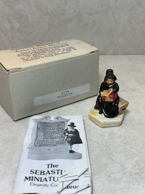 Sebastian Miniature Charles Dickens  David Copperfield PEGGOTTY in Box