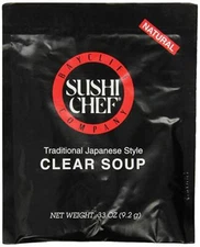 12 Units Sushi Chef Clear Soup, 0.33 Ounce