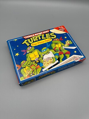 Amigo Spiel: 1990 Teenage Mutant Turtles Das Pizza Spiel komplett ohne Anleitung