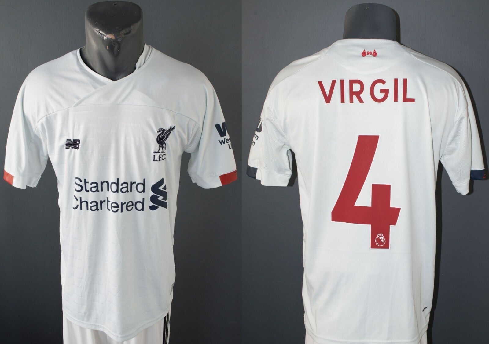 Liverpool Virgil Van Dijk Jersey 2019/2020 Away Football Soccer Shirt Men  Size M | Ebay