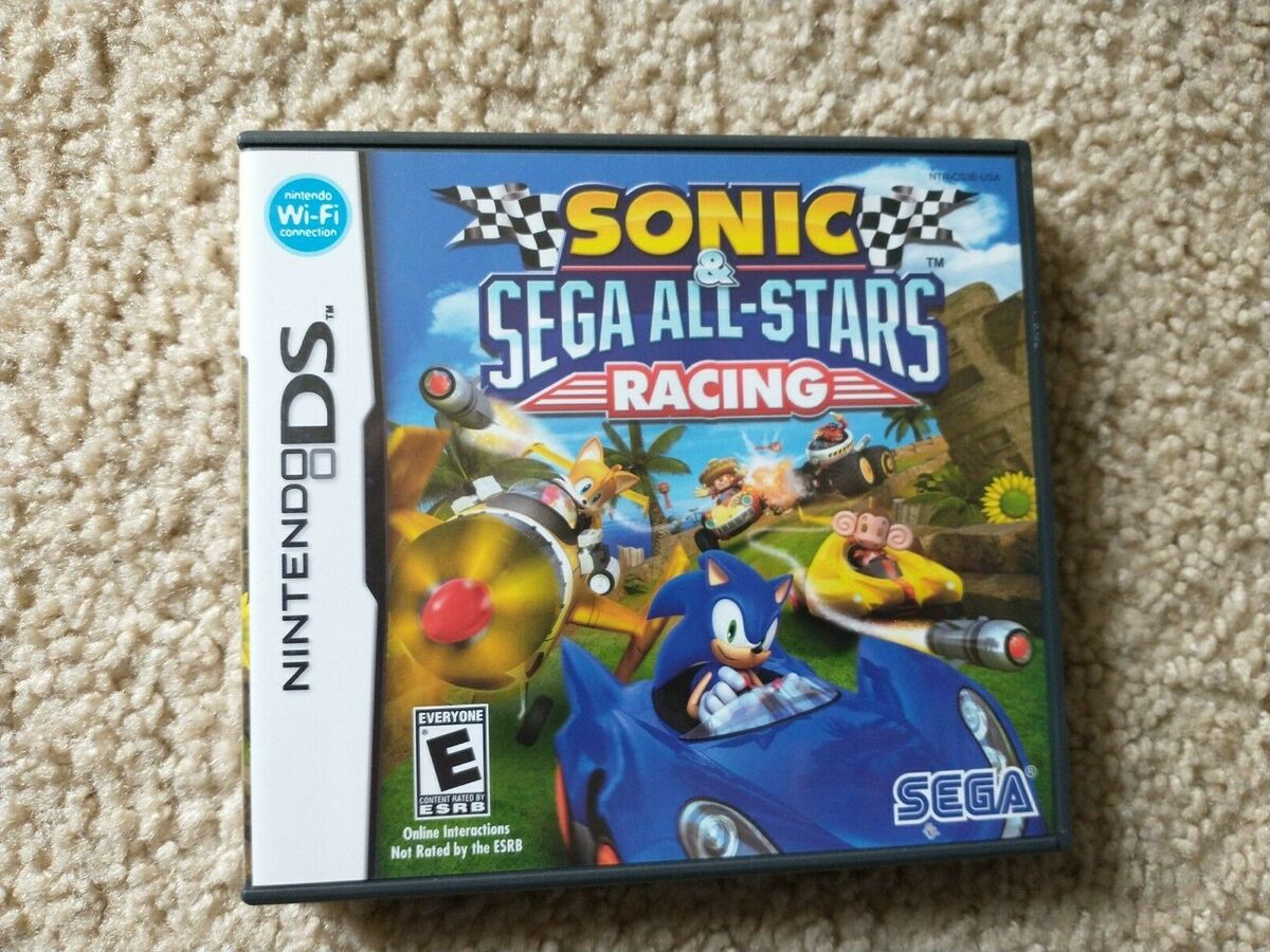 2 GAME LOT / SEGA NINTENDO DS SONIC CLASSIC COLLECTION / ALL-STARS