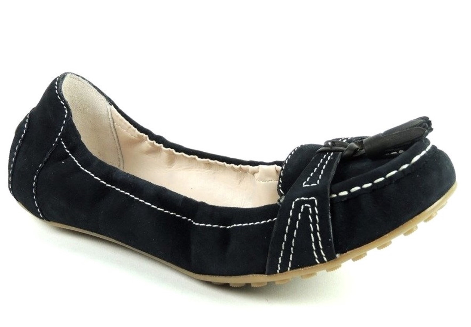 Plenty by Tracy Reece Women's Alice Leather Flats Russian Blue EU 37.5/US 7.5 M