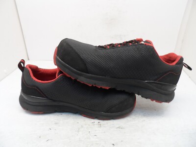 DAKOTA Men\'s 2410 CTCP Quad Comfort Anti Slip Low Cut Safety Shoes Black Red 13M DAKOTA Men main image 4