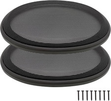 6" X 9" Speaker Grill Covers, Car Speaker Subwoofer Guard Protector, ABS Plas...