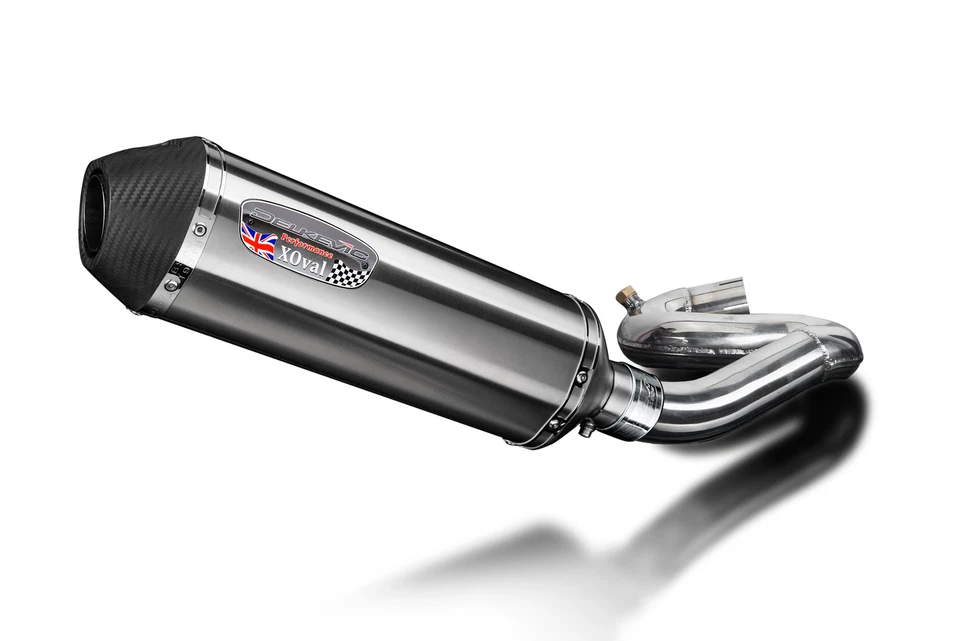 本田 CBR1000RR 2008 - 2016 一脚蹬 13.5 英寸 X-Oval 不锈钢排气消声器套件 — 第 2/4 张图片