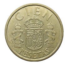 Spain 100 Pesetas 1982 Coin – Juan Carlos I H281