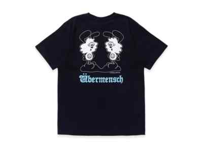 VERDY X ÜBERMENSCH FAM T-SHIRT VERDY x G-DRAGON Ubermensch FAM VICK T-Shirt Black White