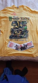 Signed Cal Crutchlow MotoGP tee shirt