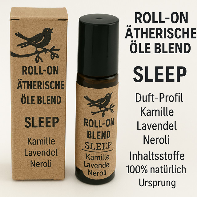 10ml Roll-on Relax- Lavendel, Vetiver, Rose | Ätherische Öle beruhigend wählbar