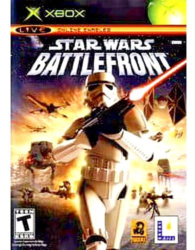 $40 Used Xbox Star Wars: "Battlefront" & "Jedi Outcast" 2 GAMES TWICE THE ACTION