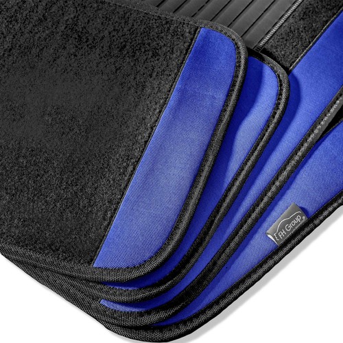 FH Group Universal Fit 4pcs Carpet Car Floor Mats for Auto SUV Van w/ Dash Mat - Picture 6 of 9