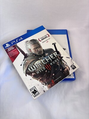Witcher 3: Wild Hunt PS4 CIB W/ All Extras - PlayStation 4