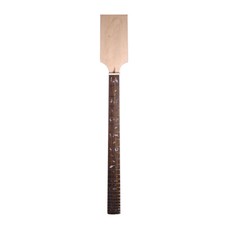 Bass Guitar Neck 24Fret 34inch Maple Rosewood Nice Inlay Paddle Head #B2