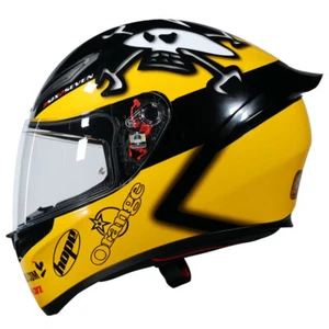 Agv K1-S Helmet Guy Martin Motorcycle Full-Face Yellow Black