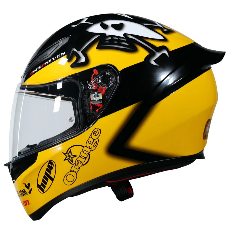AGV K1-S Guy Martin Yellow Black, photo 1 of 7