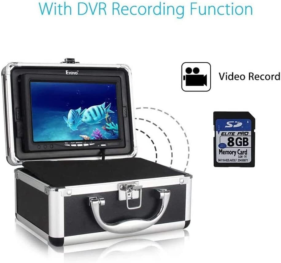 Eyoyo Underwater Fishing Camera Video Fish Finder 1000TVL Waterproof