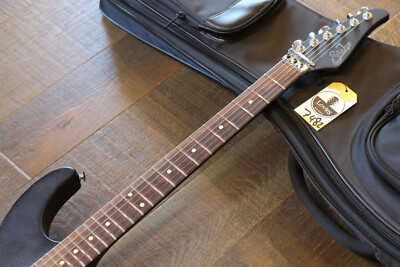 Suhr Modern Satin Pro Electric Guitar Black HSH w/ Floyd Rose +