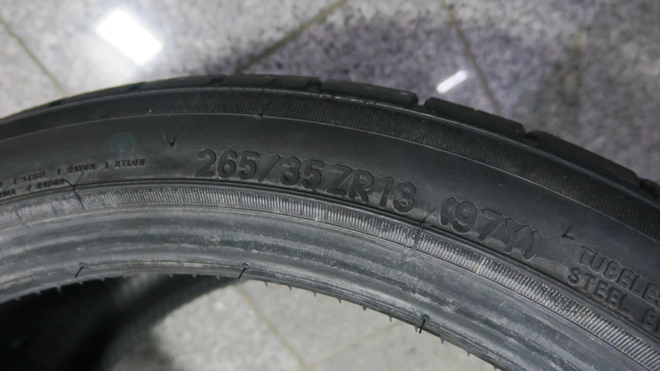 2x Sommerreifen 265/35ZR18 97Y TOYO PROXES SPORT / DOT 0123 - Bild 4 von 4