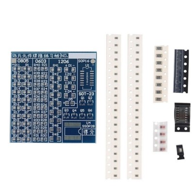 DIY Kit SMT SMD Component Welding Practice Board Soldering Practice