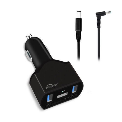 Abyone 110W Car Charger for HP Notebook Dual USB Universal HP Laptop Car Charger - 第 1/8 張圖片