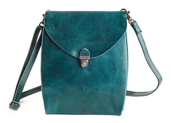 Harold's Fold Handbag Clutch Up UmhäNgetasche Tasche Petrol Petrol Neu-image