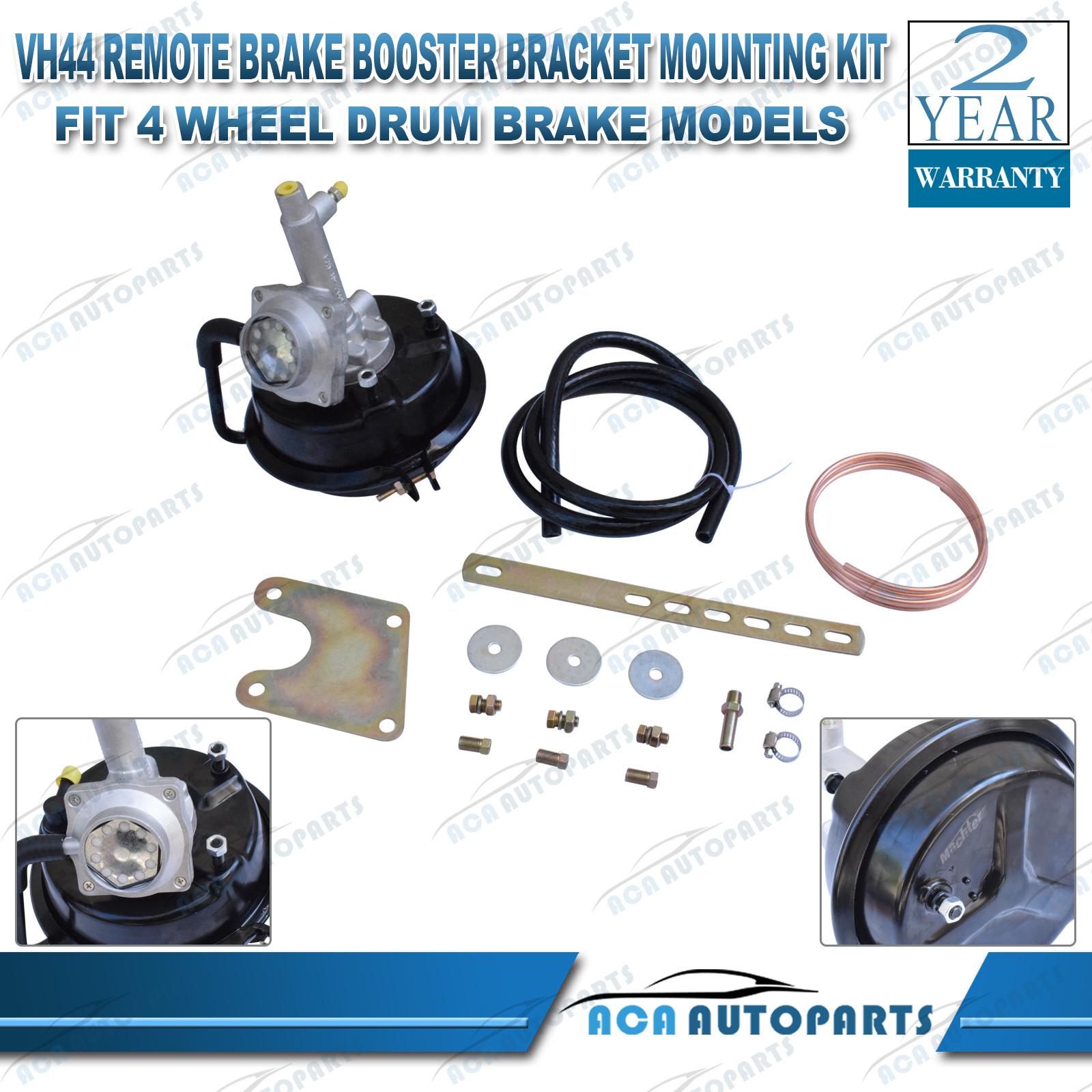 Vh44 Power Brake Booster for Holden FX FJ FE FC FB EK EJ EH HD HR Drum