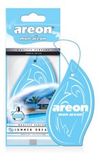 AREON MON Design Hanging Car Air Freshener, Summer Dream Scent