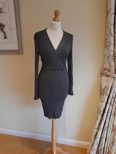 Oasis Black Silver Metallic Thread 
