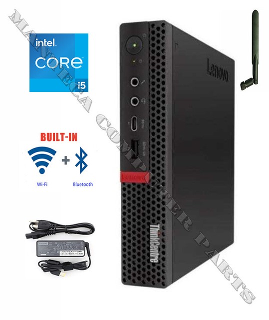 Lenovo ThinkCentre M720q Tiny i5-9500T & up to 32GB RAM & 2*2TB SSD & Wi-Fi + BT