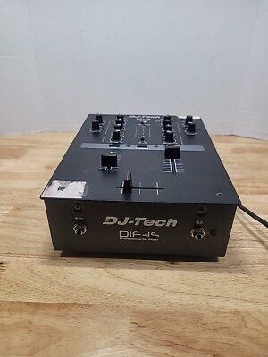 DJ-Tech DIF-IS Profesional Dj Mixer Pre-owned | eBay