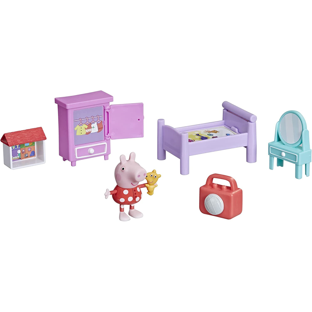 Peppa Pig Adventures Bedtime With Peppa Figure Playset