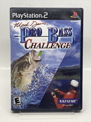 Mark Davis Pro Bass Challenge (Sony PlayStation 2, 2003) PS2 Manual Included