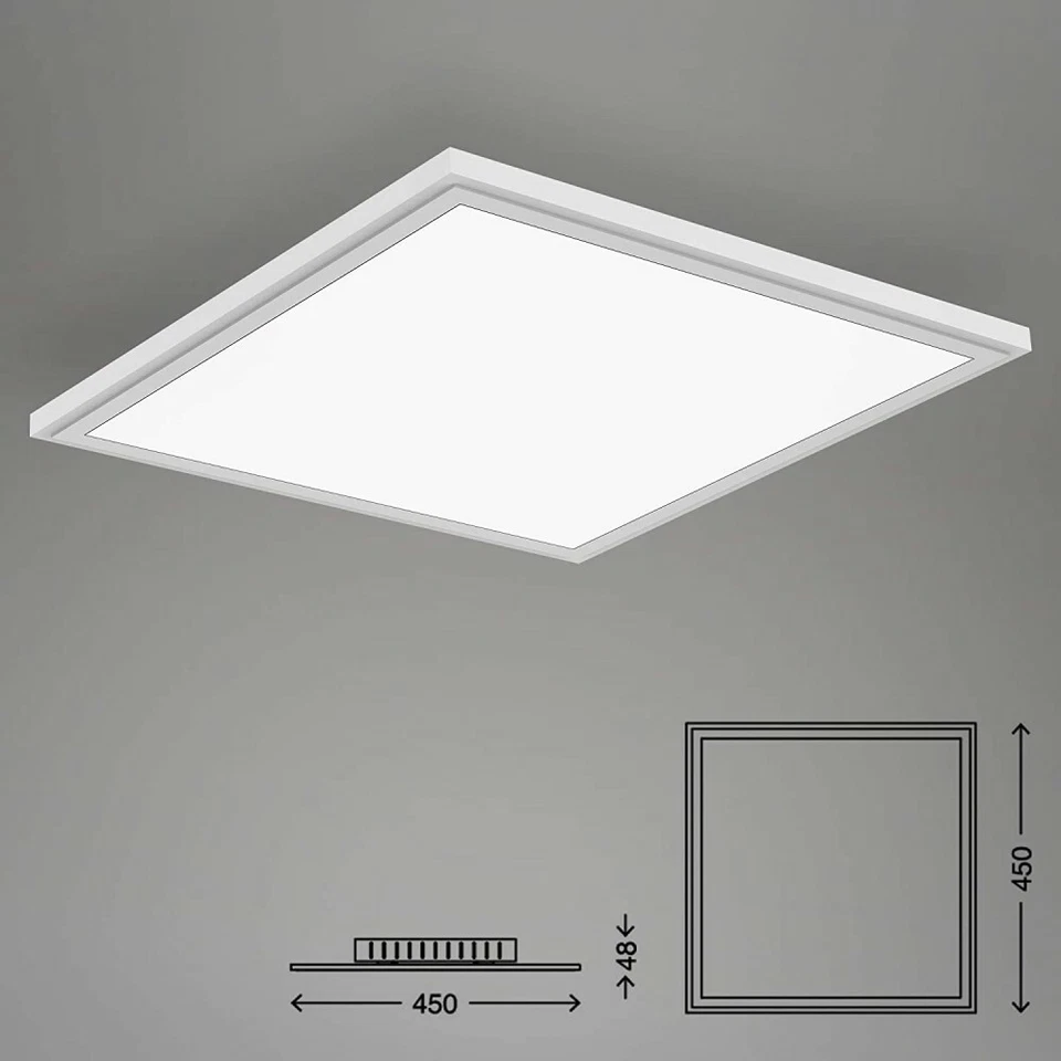 Pannello Led Da Soffitto 24w 2400 Lumen 4000k BRILONER 7178016 Lampada A Led, Pl - Immagine 3 di 3