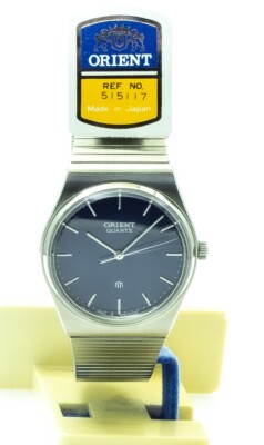 RARE VINTAGE ORIENT Quartz WATCH I-515117-60 CS 1980's Japan - Brand New - NOS