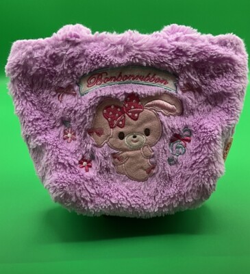 A Very Rare Sanrio Bonbonribbon Mini Tote Bag Purse Ribbon Fluffy Tote