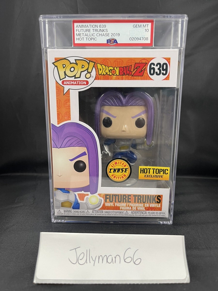 Funko Pop! Dragon Ball Z PSA 10 Future Trunks Chase # 639 - Hot