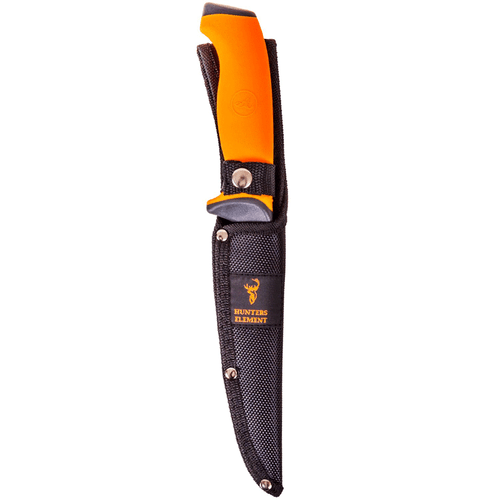 Hunters Element Butcher Outdoor Bull Nose Fillet Stainless Steel Fixed Knife - Picture 3 of 3