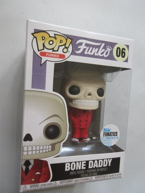 Funko Pop 06 BONE DADDY Funatics Day Out 8 | eBay