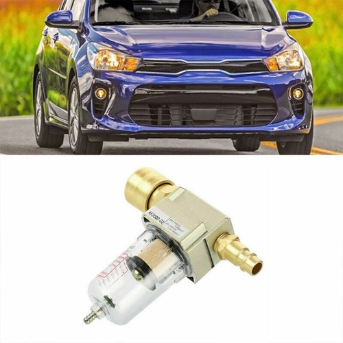 Wasserabscheider Druckluftfilter Ölabscheider INKLUSIVE 1/4" Schnellkupplung-Kit - Bild 10 von 12